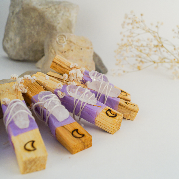 Palo Santo mit Bergkristall