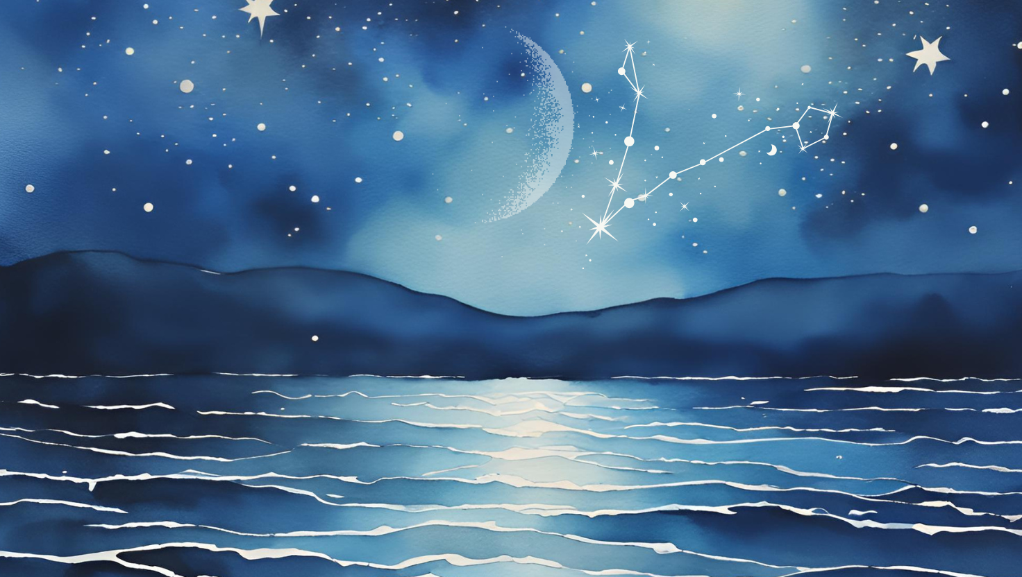 Neumond in Fischen